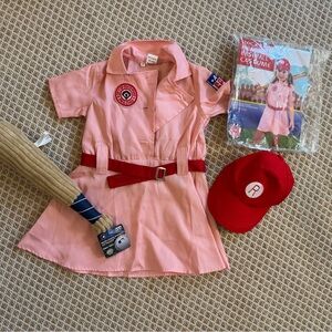 Rockford Peaches Baseball Costume